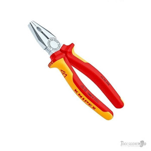 Tang Kombinasi Listrik 200 mm 03 06 200 KNIPEX Combination VDE Pliers