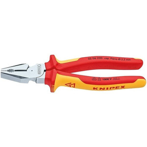 Tang Kombinasi Listrik 200 mm 02 06 200 KNIPEX Combination Pliers VDE