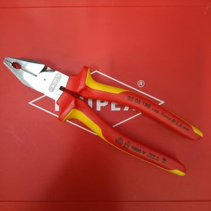 Tang Kombinasi Listrik 180 mm 02 06 180 KNIPEX VDE Combination Pliers