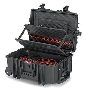 Tas Koper 00 21 37 LE KNIPEX Tool Case "Robust45" Rollers&Handle Empty