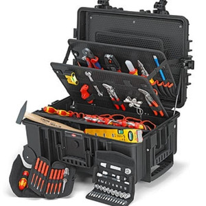 Tool Kit Set 00 21 37 KNIPEX Tool Case "Robust 45" Electric