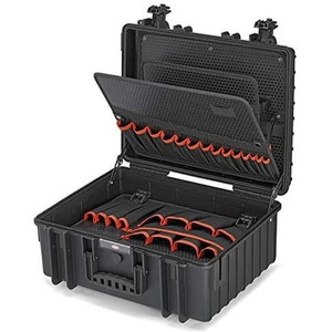 Tas Perkakas 00 21 36 LE KNIPEX Tool Case for Robust 34 Electronics