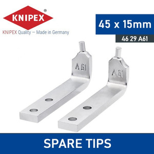 Spare Parts 46 29 A61 KNIPEX 1 Pair Of Spare Tips For 46 20 A61