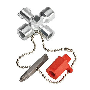 Kunci 00 11 02 KNIPEX Control Cabinet Keys For All Standard Cabinets