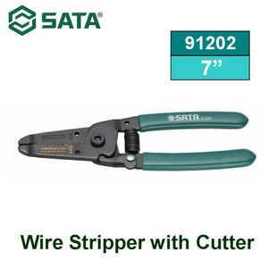 TANG 91202 WIRE STRIPPER W/CUTTER PLIERS 7" SATA