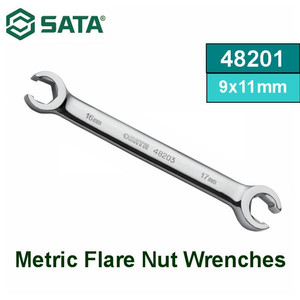 KUNCI PAS 48201 METRIC FLARE NUT WRENCH 9 X 11 MM SATA