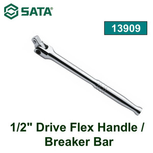 GAGANG SOK 13909 1/2" DR. FLEX HANDLE/BREAKER BAR 250MM SATA