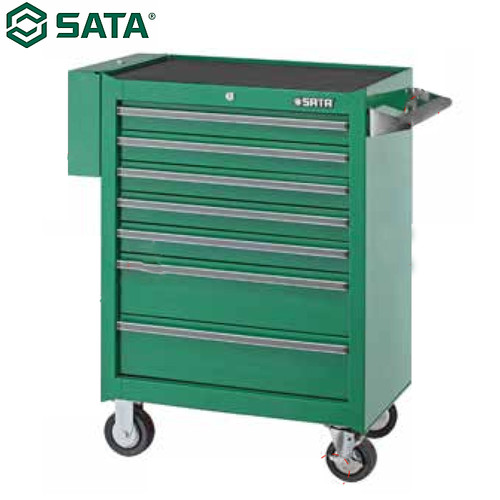 Trolley Tools susun 7 - 7 Drawer Tools Trolley 95107 SATA TOOLS