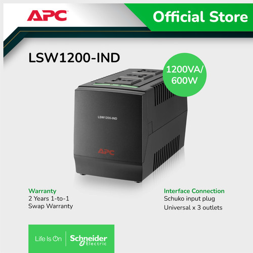 Stabilizer APC 1200VA LSW1200-IND APC