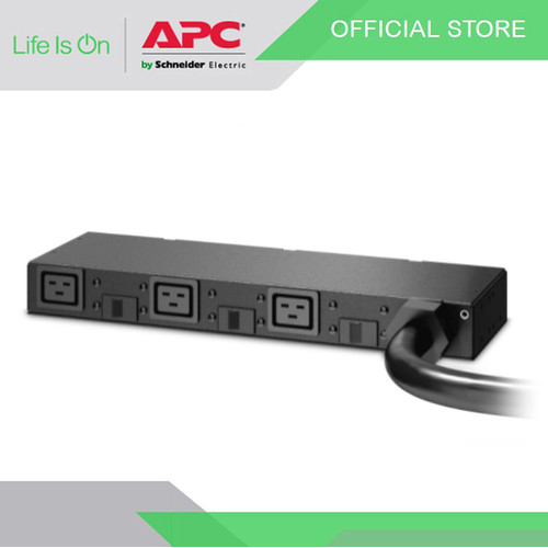 APC Rack PDU, Basic 0U/1U 220-240V 63A (3) C19 AP6038A