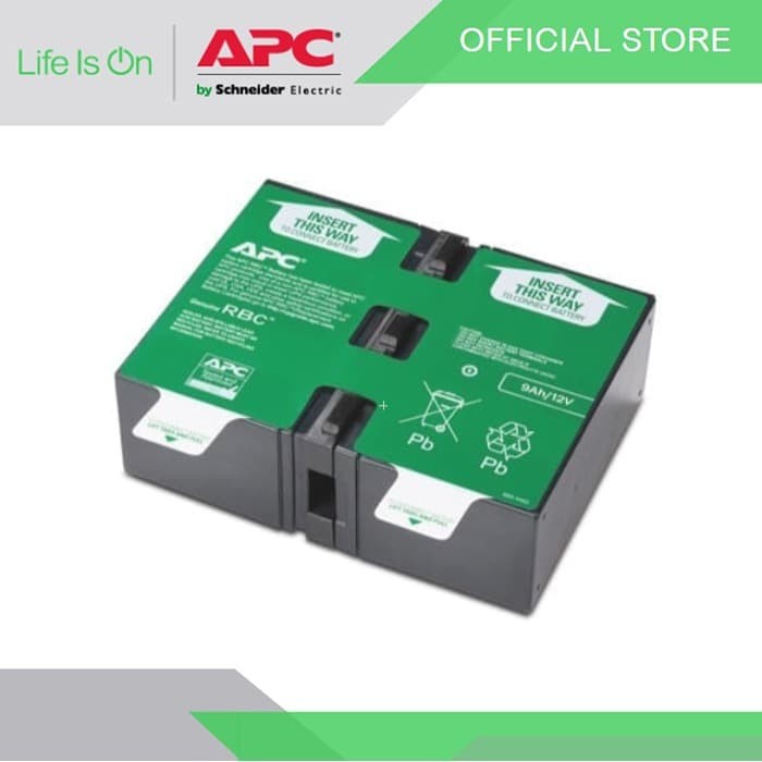 Baterai UPS APC RBC124 / RBC 124 Replacement Battery Cartridge