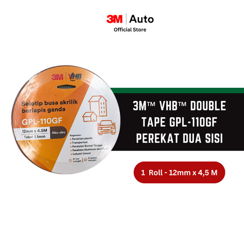 3M™ VHB™ Double Tape GPL-110GF Perekat Dua Sisi