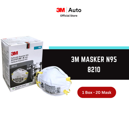 3M Masker Asap Debu Polusi Udara N95