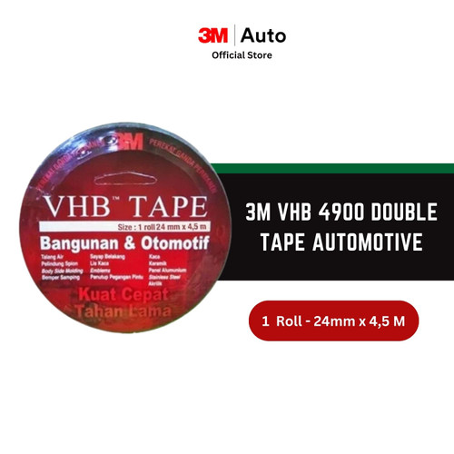 3M Double Tape VHB 4900 Perekat Dua Sisi Kuat Original