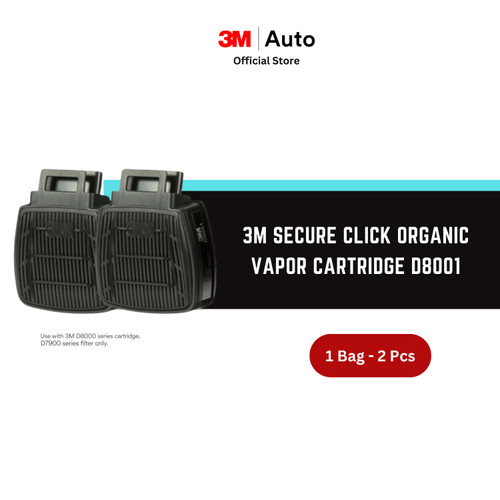 3M Secure Click Organic Vapor Cartridge D8001