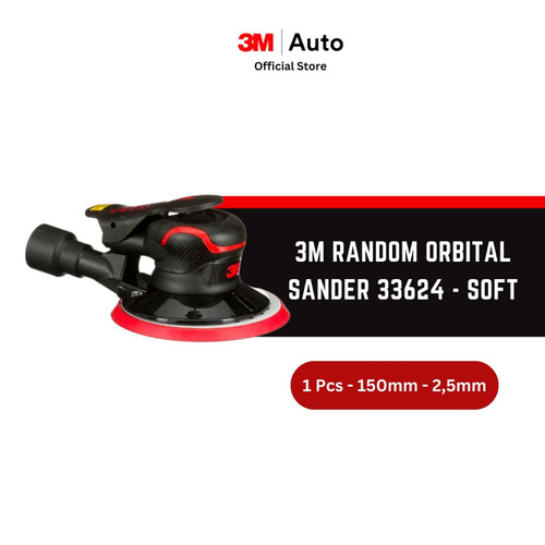 3M Random Orbital Sander 33624 - 150mm - 2,5mm