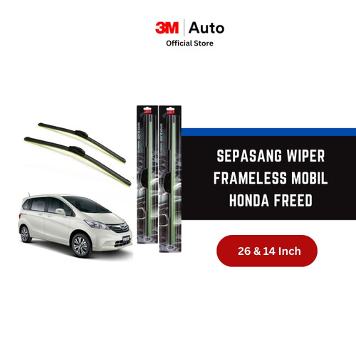 3M Wiper Frameless Mobil Honda Freed - 26 dan 14 inch