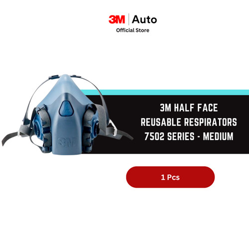 3M Half Face Reusable Respirators 7502 series