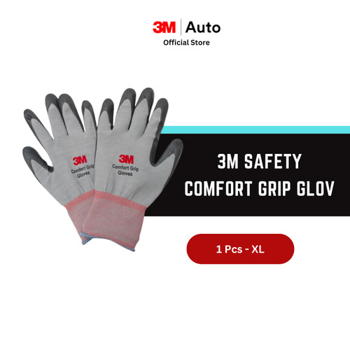 3M Sarung Tangan Sepeda Motor Comfort Grip Gloves - Bahan Katun Rajut