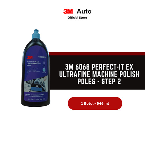 3M 6068 Perfect-It EX Ultrafine Machine Polish-Poles Kompon Body Mobil