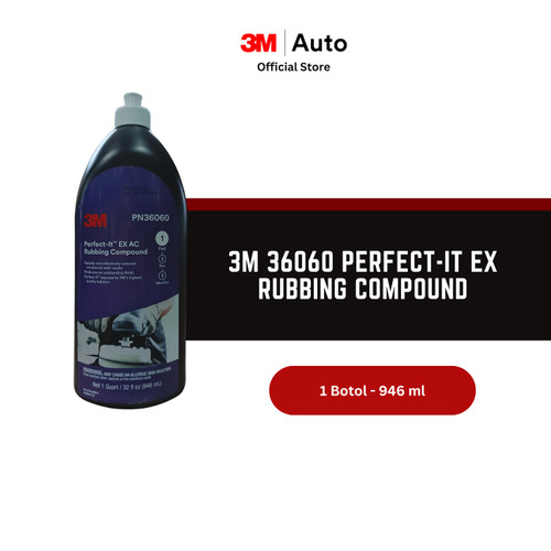 3M 36060 Perfect-It EX Rubbing Compound - Kompon u/ Body Repair Mobil