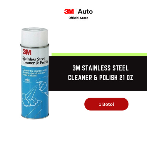 3M Stainless Steel Cleaner and Polisher 21Oz dijual dengan harga murah