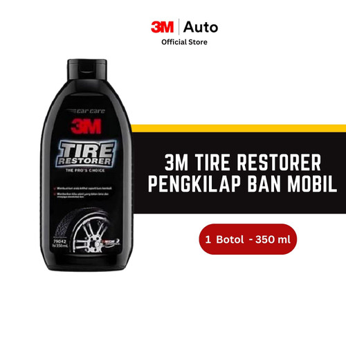 3M 79042 Tire Restorer size 350 ml. (Semir Ban 3M) - Mengkilapkan Ban