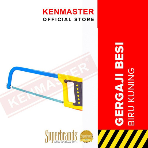 Kenmaster Gergaji 12 Inc Japaned - Biru Kuning