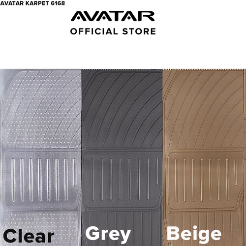 Avatar Karpet Mobil 6168 - 4pcs - Tersedia 3 Pilihan Warna