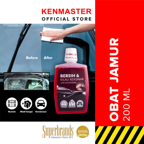 Kenmaster Pembersih Jamur - Pembersih Jamur Kaca - Pembersih Kerak