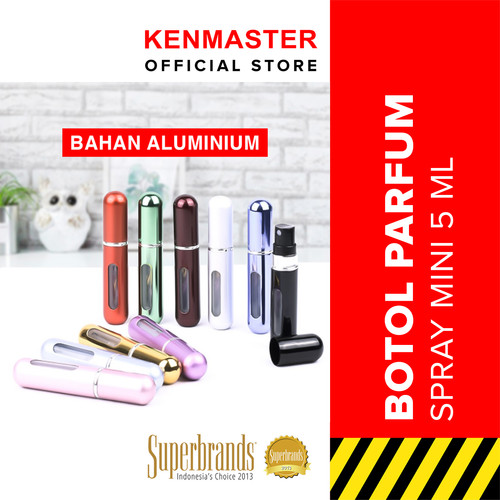 Botol Parfum Spray Mini Alumunium Isi Ulang 5ml 1 PCS - OL002