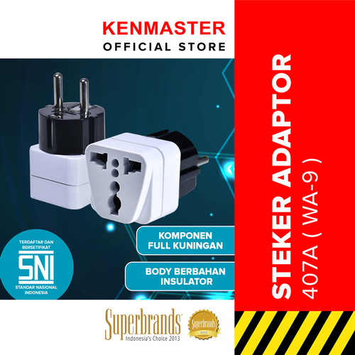 Kenmaster Steker XX-407A (WA-9) (SNI)