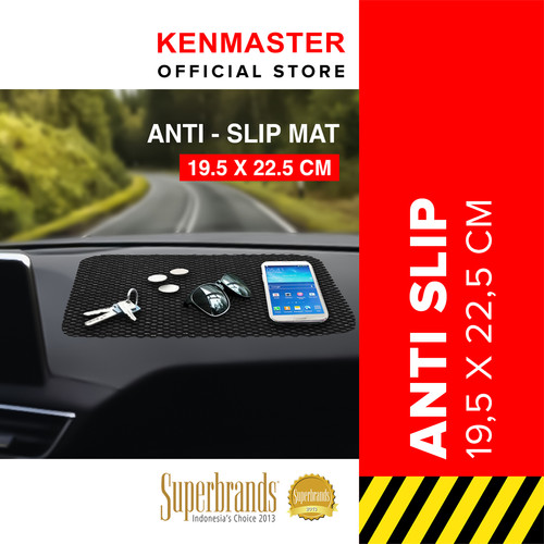 Kenmaster Karpet Anti Slip Dash Math - Taplak Dashboard Mobil