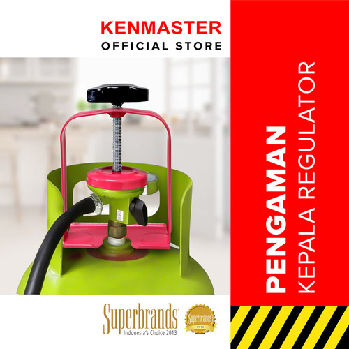 Kenmaster Pengaman Regulator 2 in 1 (12 kg + 3 kg)