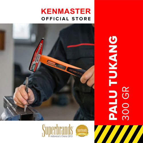 KENMASTER PALU TUKANG 300 GR ORANGE HANDLE