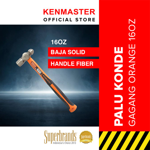 Kenmaster PALU KONDE 16OZ ORANGE HANDLE