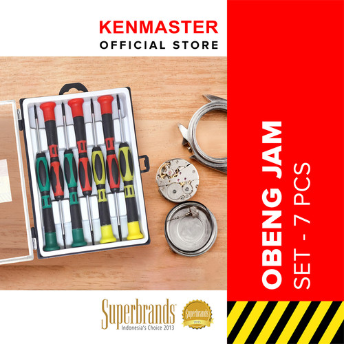 Kenmaster Obeng Jam 7 pcs