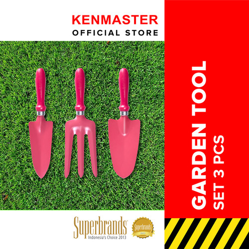 Kenmaster Garden Tool 3 Pcs (Hitam)