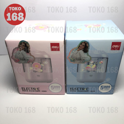 DELI X AGNEZ MO Electric Sharpener/Rautan Pensil Otomatis CH560 (PCS)