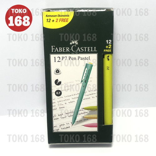 FABER CASTELL Pulpen/Pen Retractable Ballpoint 0.7mm