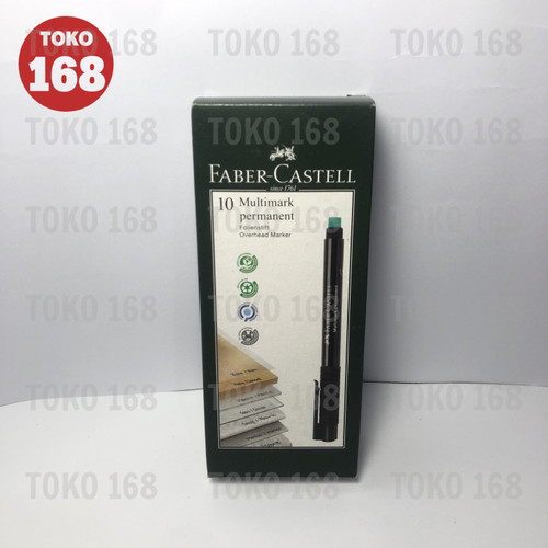 FABER CASTELL Multimark Permanent OHP/Spidol F 1513 (PCS)