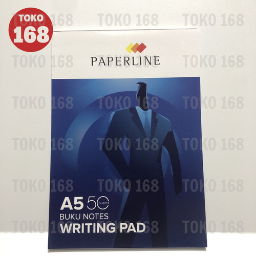 PAPERLINE Block Note/Writing Pad/Note Pad A5 50 Lembar (PAK)