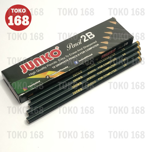 JUNKO Pensil Kayu/Graphite Pencil 2B (LSN)