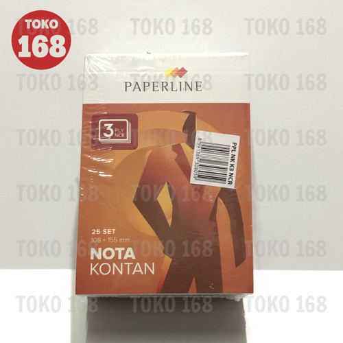 PAPERLINE Nota Kontan Kecil 3 Ply/K3/Rangkap 3 (PAK)