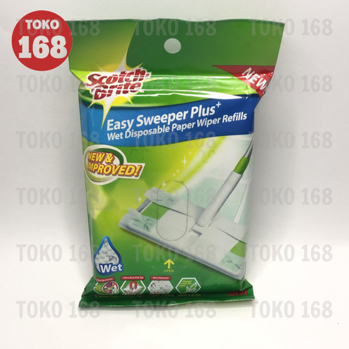 3M Scotch Brite Easy Sweeper Wet Refill/Kain Pel Basah ES WET RFL(PAK)