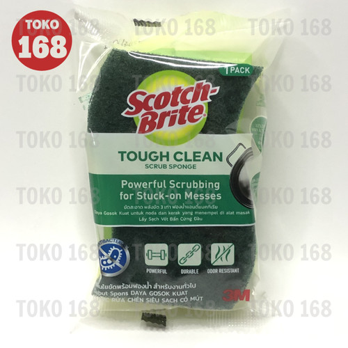 3M Scotch Brite Spons Cuci Piring Daya Gosok Kuat ID-30/STD 1-29(PCS)