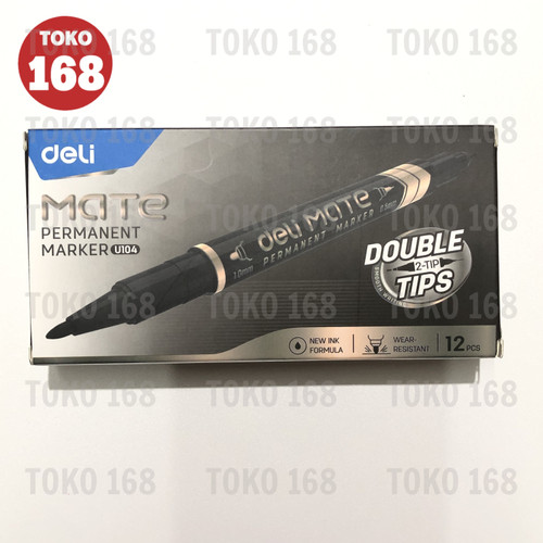 DELI Mate Permanent Market/Spidol Permanen Switch U10420 (PCS)