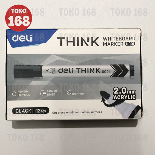 DELI Dry Erase Marker/Spidol Whiteboard U001 (PCS)