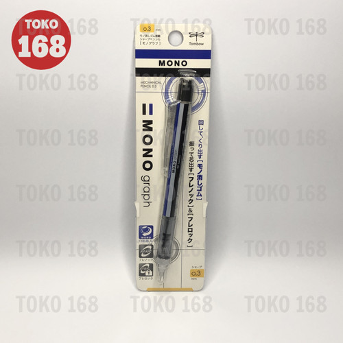 TOMBOW Mono Graph Pensil Mekanik/ Mechanic Pencil 0.3 (PCS)