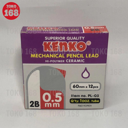 KENKO Mechanical Pencil Lead / Isi Pensil 0.5 2B PL-05 (LSN)